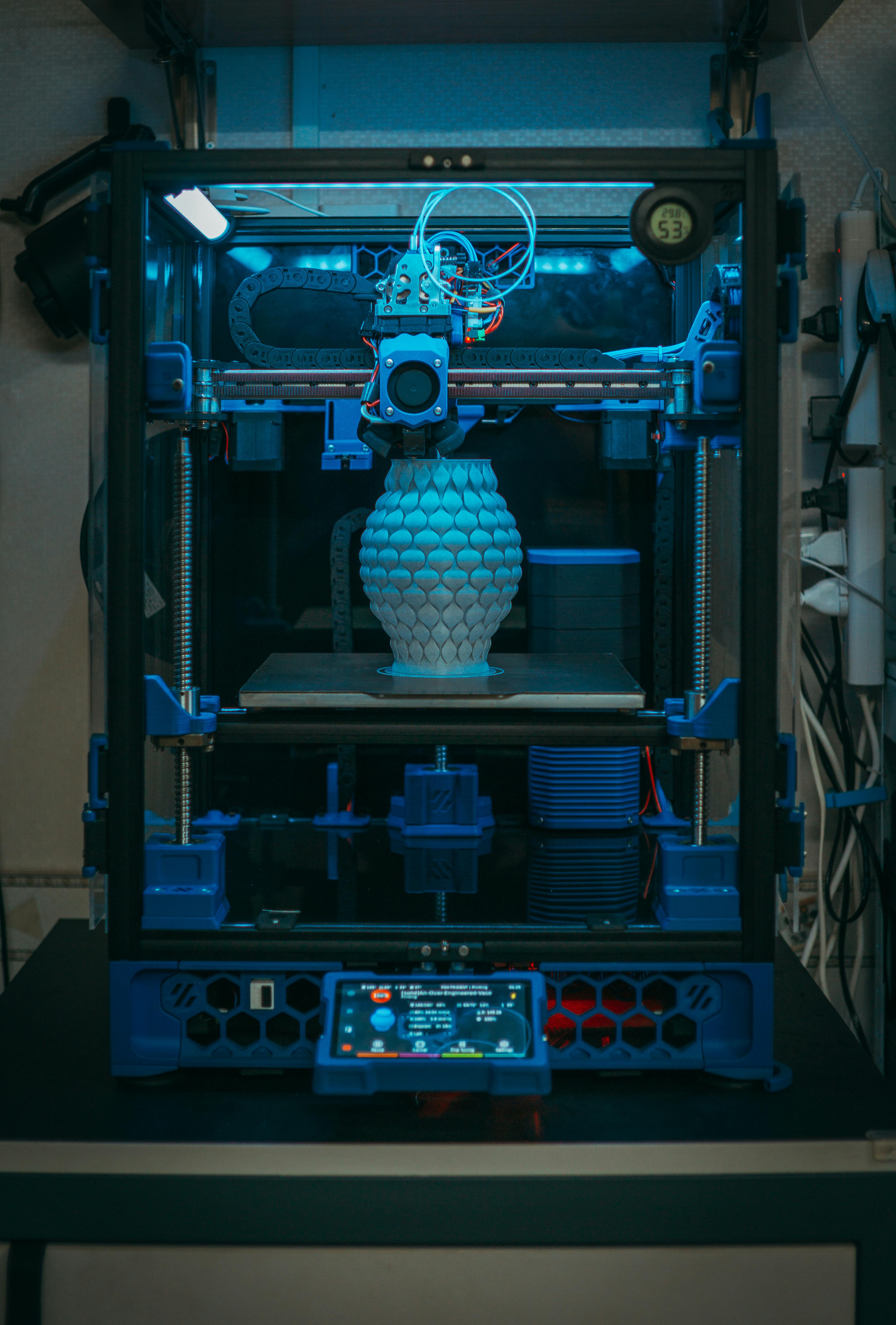 3D printer in actie bij NP3D Groenlo